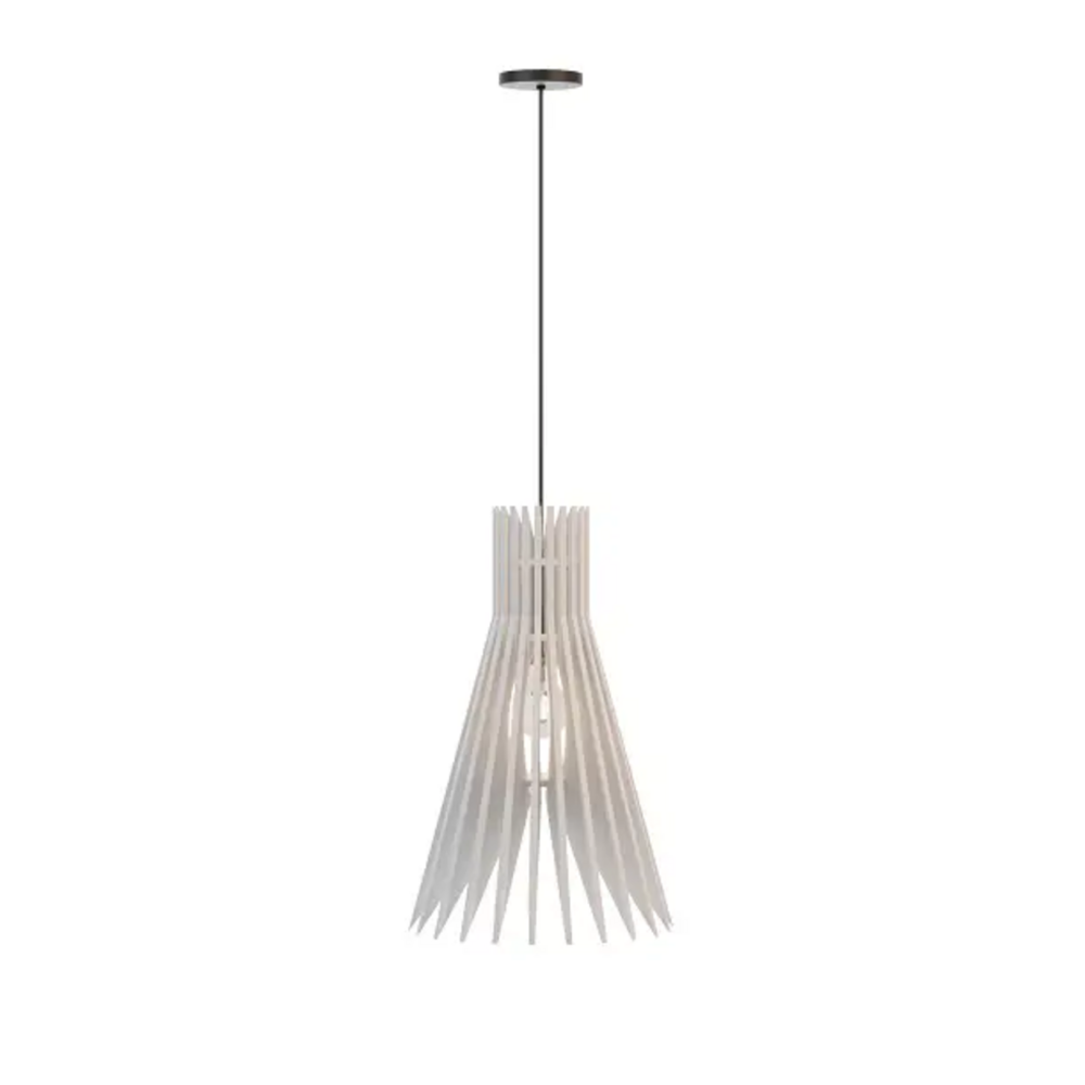 Luminaire acoustique mural blanche