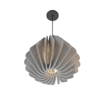 Vue du dessous du luminaire anti-réverbération