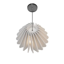 Vue du dessus luminaire anti-réverbération