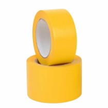 Bande de marquage au sol PVC, jaune (5x 33m)