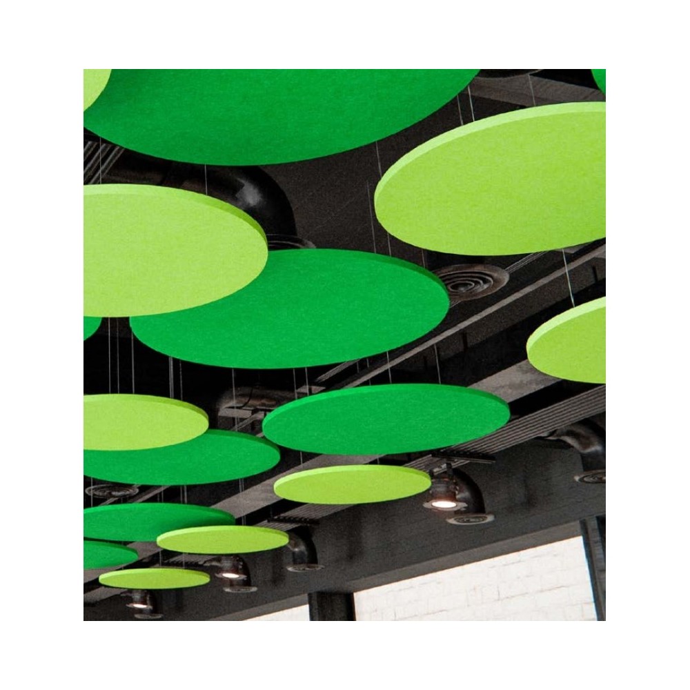Suspension acoustique Lunas – Design circulaire vert