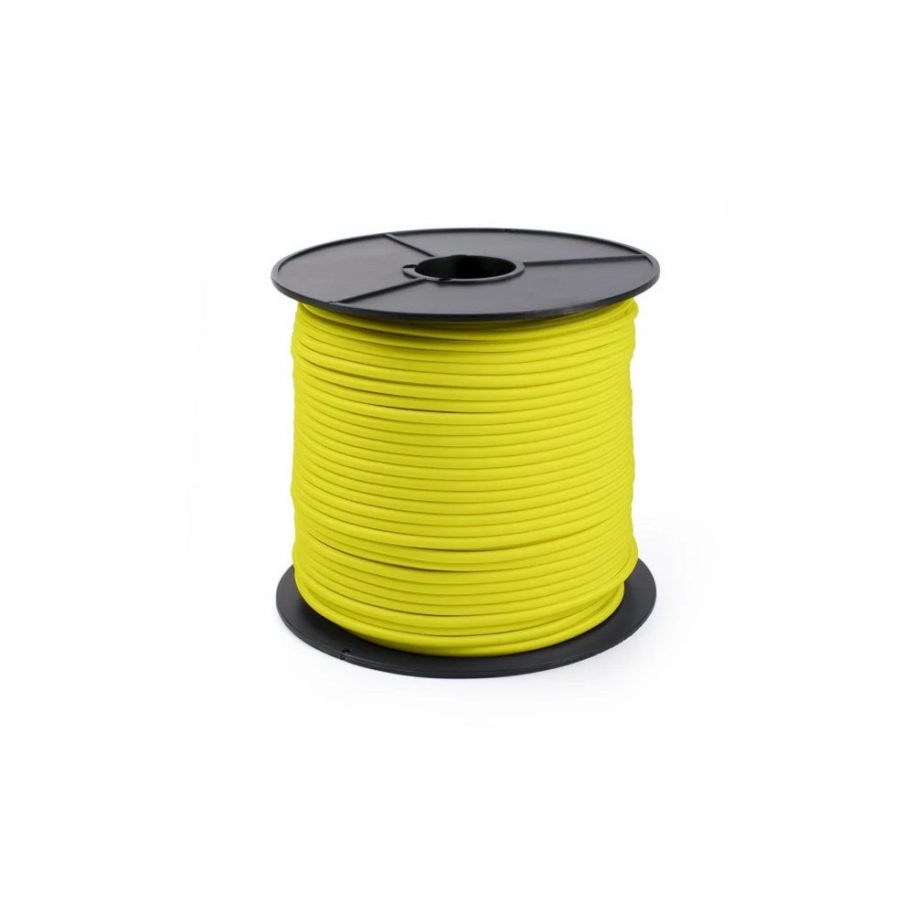 Corde élastique jaune PP 6mm jaune