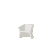 Fauteuil design Exofa blanc, Slide Design par Jorge Najera