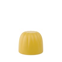 Pouf design Gelée jaune, mobilier ludique et contemporain