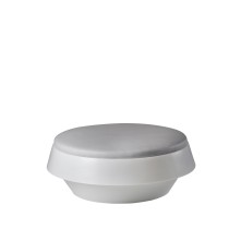 Pouf lumineux Giò Pouf blanc, design contemporain Slide Design