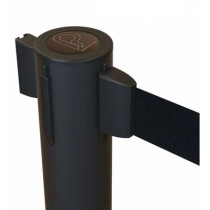 Sangle noir rétractable du poteau de guidage