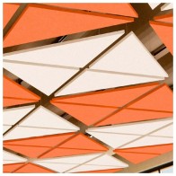Panneau acoustique suspension acoustique TRIUMS en A·PET® 9 ou 18 mm