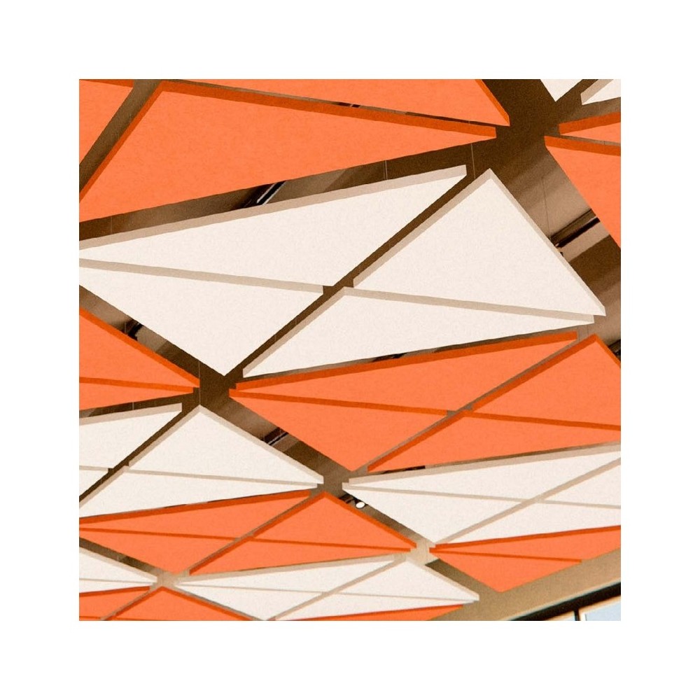Panneau acoustique suspension acoustique TRIUMS en A·PET® 9 ou 18 mm