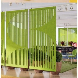 parois acoustique FRAGMA Flow vert prairie