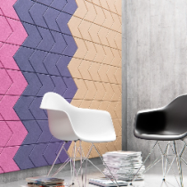 Panneau acoustique mural modulaire SAGITTA – Gamme Mosaic