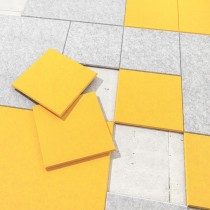 Mix de couleurs de feutre acoustique Quadra