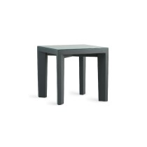 Table carré Gino finition grise