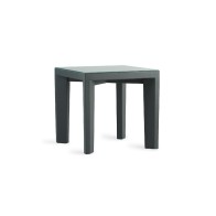 Table carré Gino finition grise