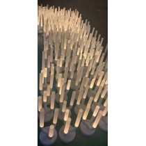 Lampe de table Luna LED rechargeable Luna éclairage chaud 3000K