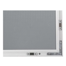 Détail structure du cadre magnétique slim avec système de fixation et aimants