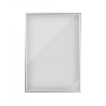 cadre clic-clac aluminium avec protection transparente affichage mural
