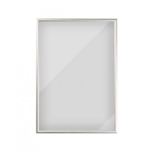cadre clic-clac aluminium avec protection transparente affichage mural