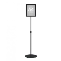 Porte-affiche sur pied réglable