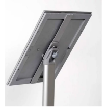 présentoir signalétique sur pied dos cadre incliné