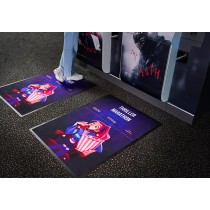 Tapis publicitaire pour cinéma