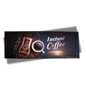 Tapis comptoir imprimé