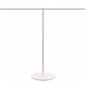 Poteau de mise à distance (Blanc) idéal pour musées et expositions