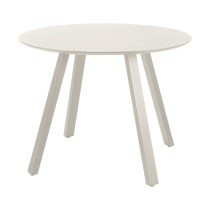 Table de terrasse HALO, ronde, 2-3 pers. (Beige), idéale pour restaurants et cafés