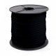 Corde élastique PP noire 6, 8 ou 10mm (bobine de 100m)