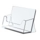 Présentoir pour cartes de visite en plexiglas