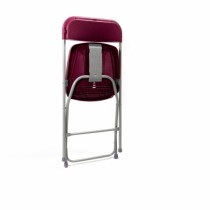 Chaise pliante bordeaux ECO | Chaises