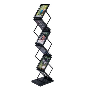 Présentoir à brochures pliable, 6 x A4