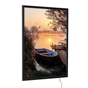 Cadre d'affichage lumineux LED, ECO (Noir) %separator% %price%