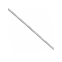 Corde élastique blanc 6mm en polyéthylène au mètre, corde flexible et résistante pour fixation.