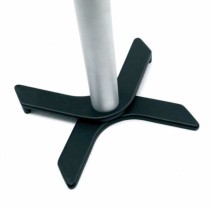 Vue du socle empilable de couleur noir