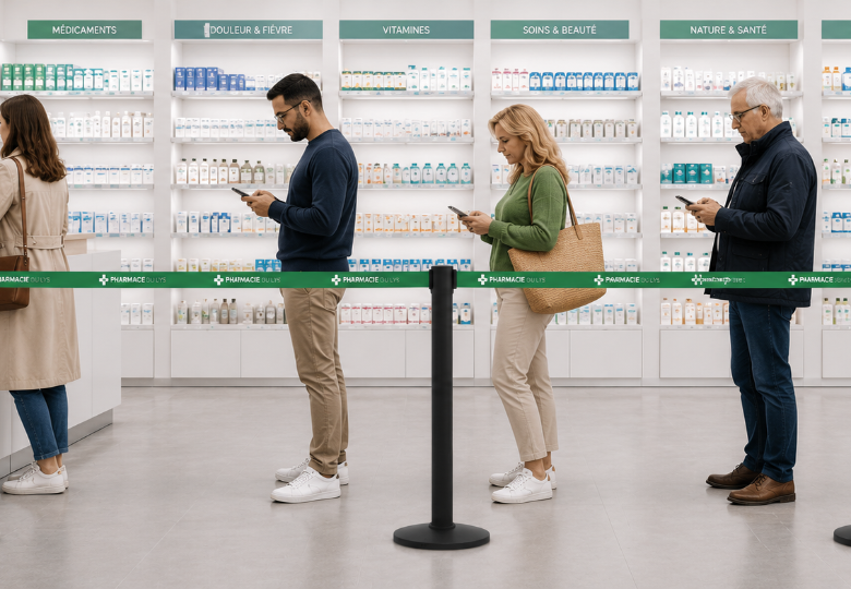 File d'attente en pharmacie : comment améliorer l'accueil