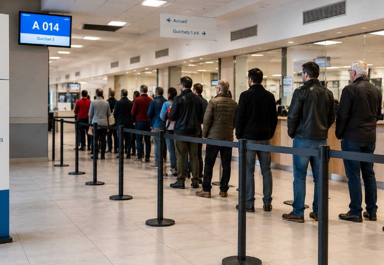 File d'attente dans les services publics : comment l'organiser